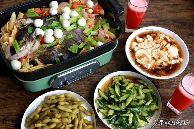 天热就想吃龙虾烤鱼,天热想吃鱼