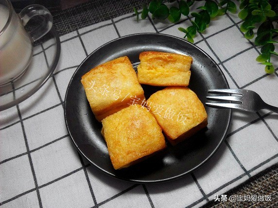 香蕉西多士做法视频,自制早餐西多士