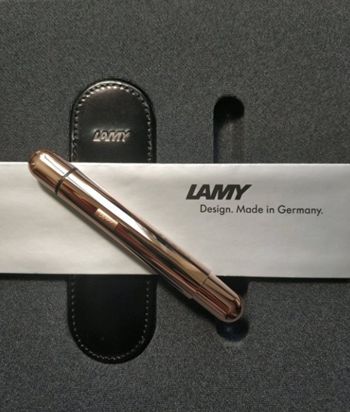 LAMYPICOLX玫瑰金测评