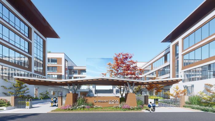 曲江一小新校区环境,西安曲江一中校园