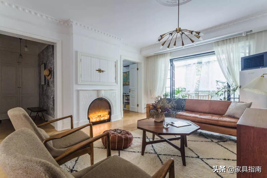 上海宝妈把145㎡四室打造成复古殿堂,成为家居行业的热搜榜