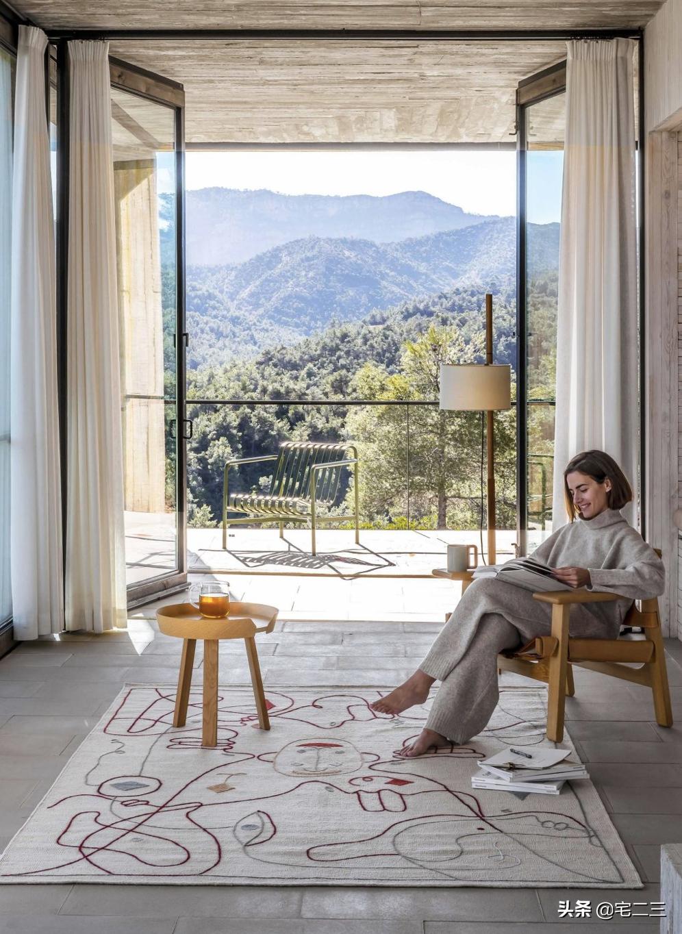 房间地毯推荐博主,国外博主的家地毯