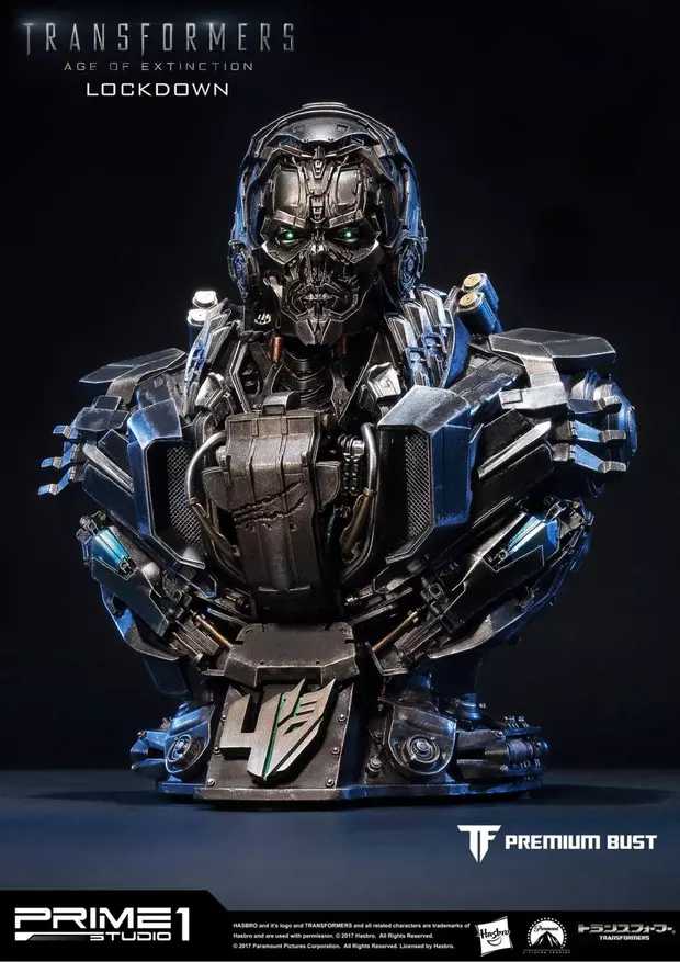 爱玩：售价1700元的变形金刚4禁闭胸像