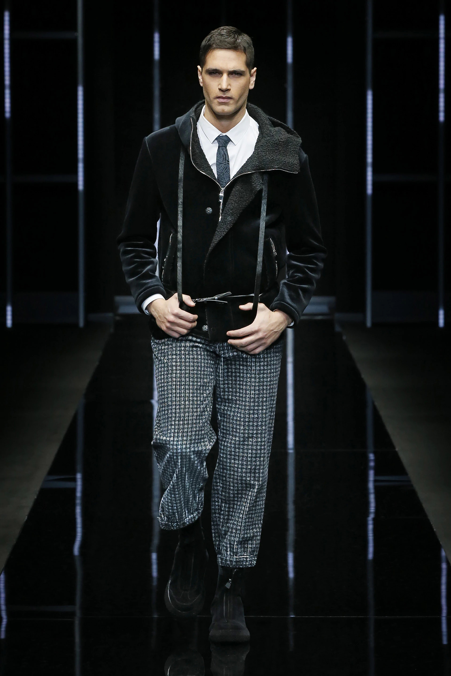 armani秀场男装秋冬2023,giorgioarmani男装胡歌