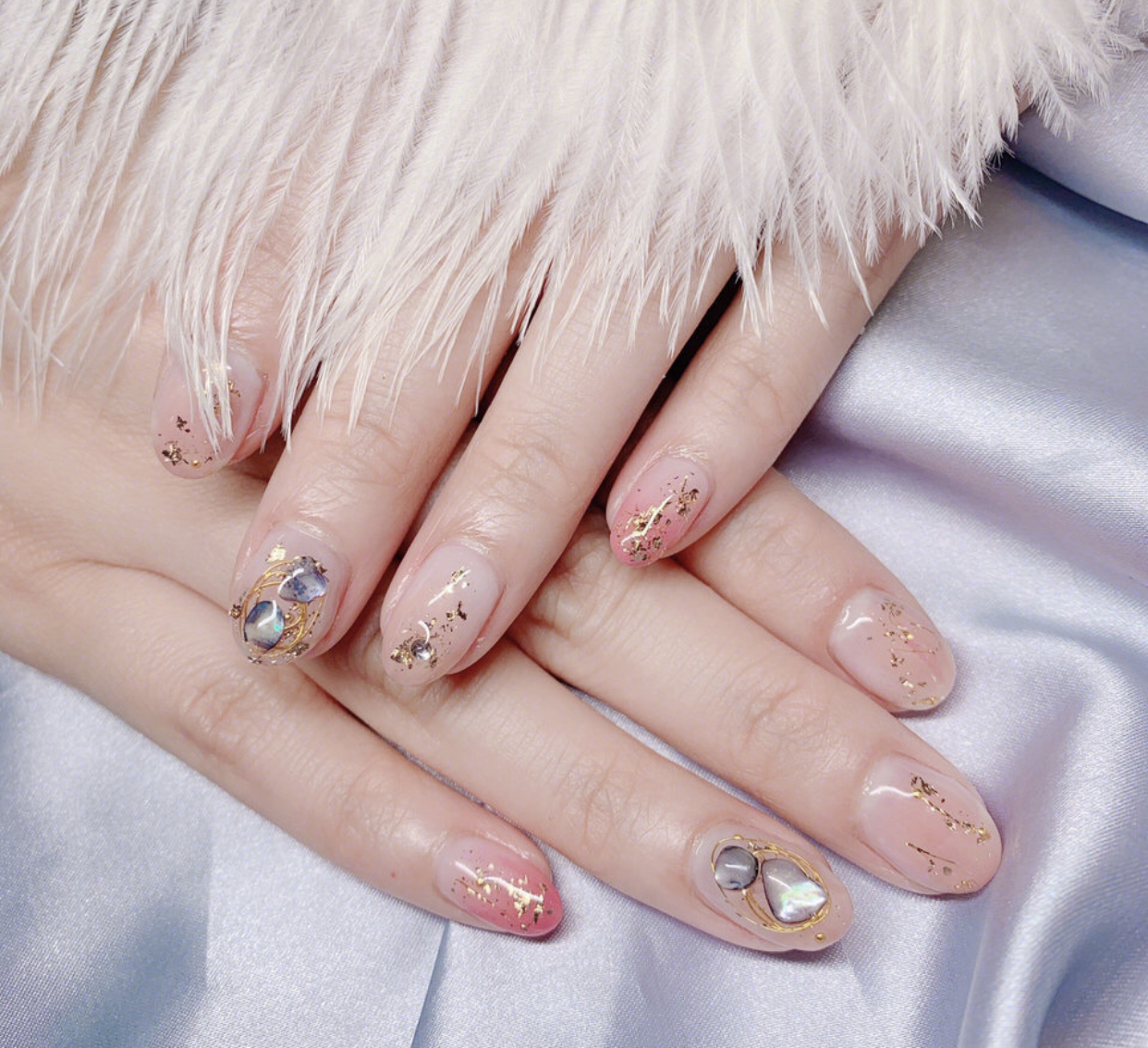 仙气十足的透明美甲,赶走夏日炎热怎能少得了它