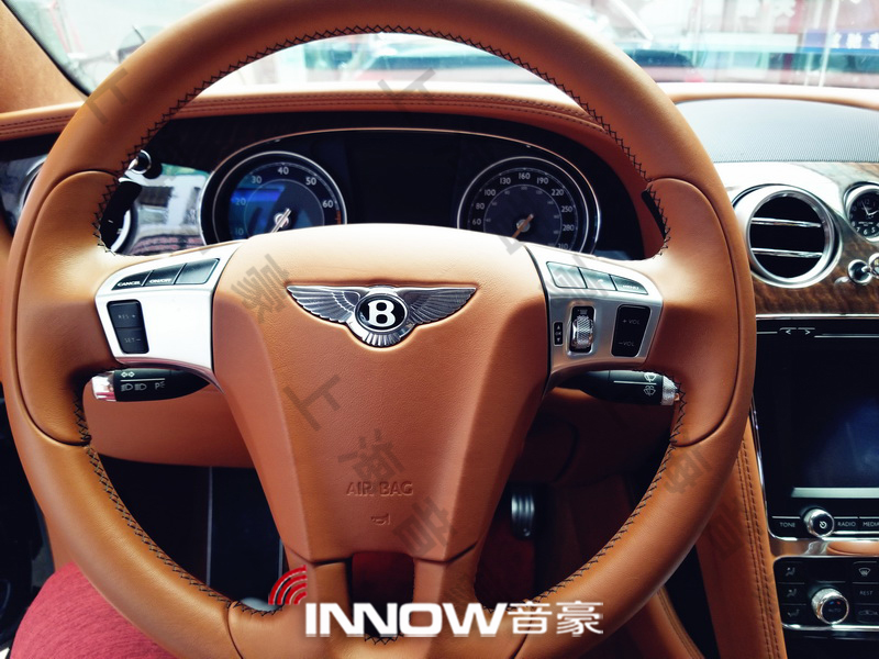 新款宾利欧陆音响及灯光效果,宾利欧陆音响改装案例