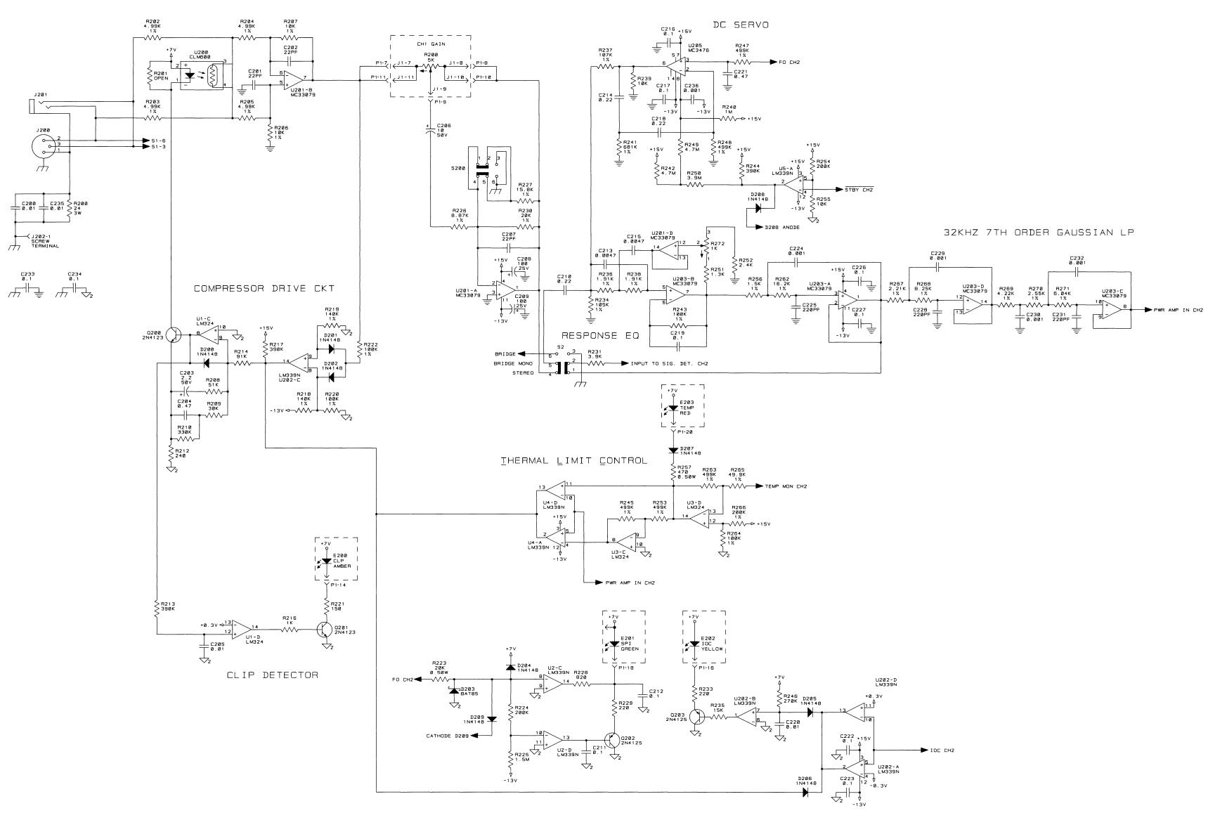 今天分享皇冠crownK2专业功放维修手册