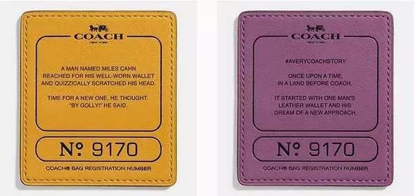 coach的专柜款大红斜挎女包,coach折扣店包跟专柜的区别