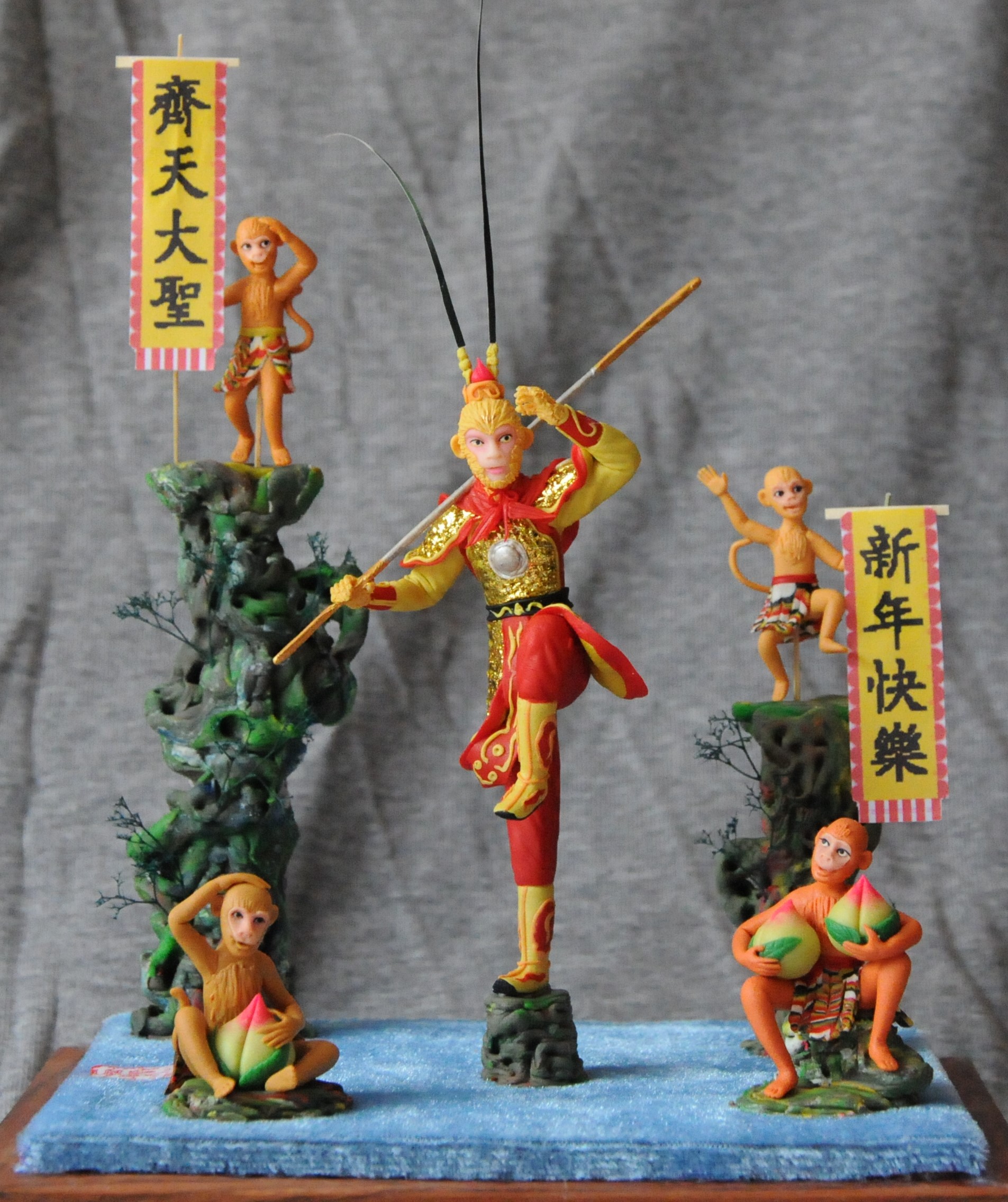 面塑大师做客泥人张,泥人张面塑