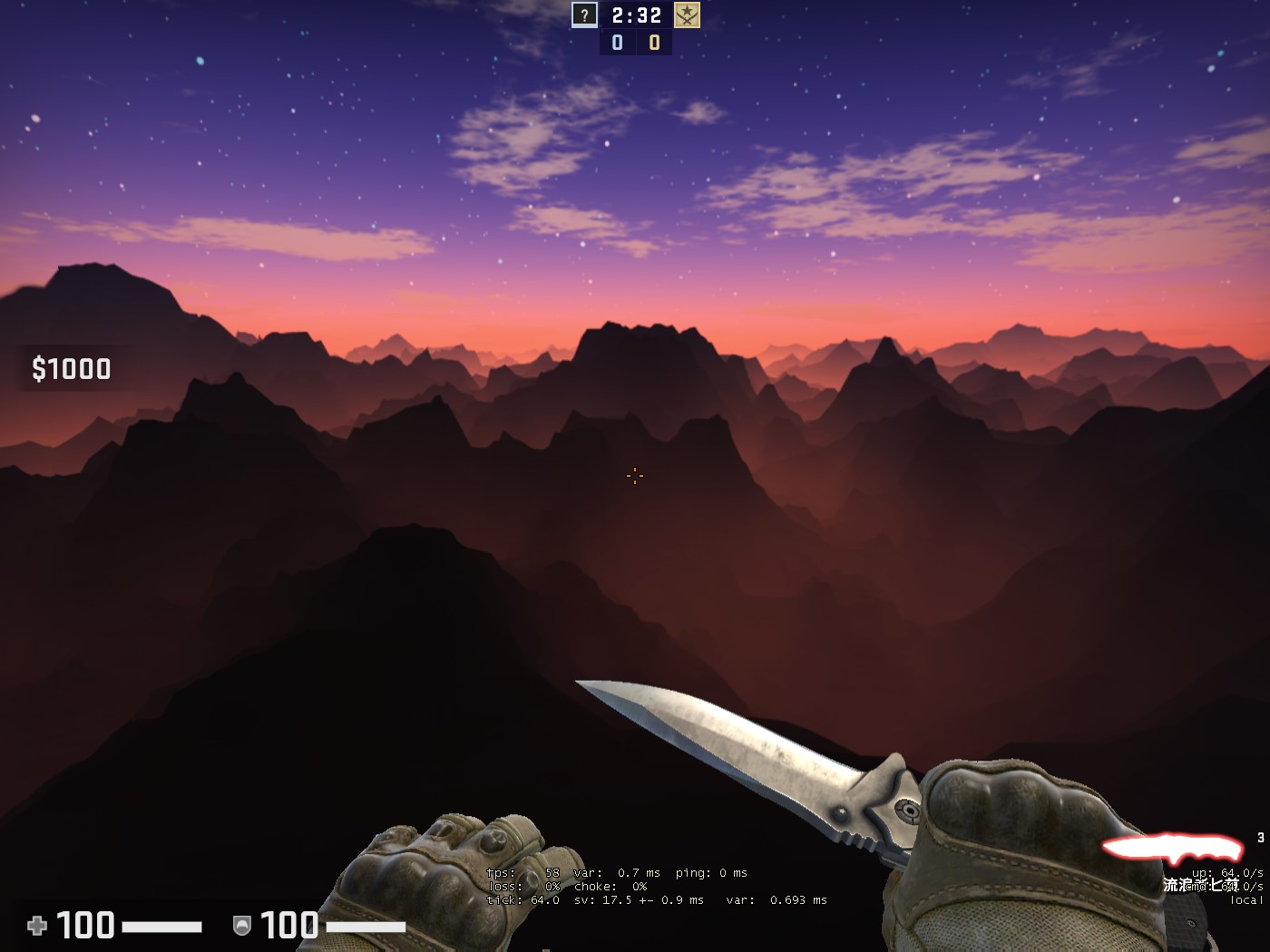 csgo1000块以下什么刀好看,csgo1000块钱买什么刀