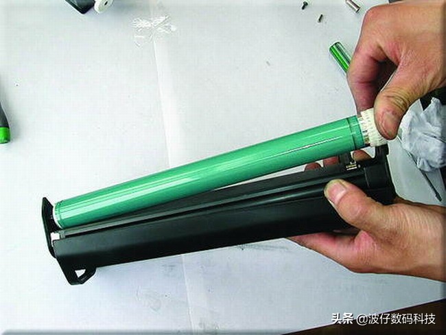 打印机维修图片大全,彩色激光打印机打印黑色不完整