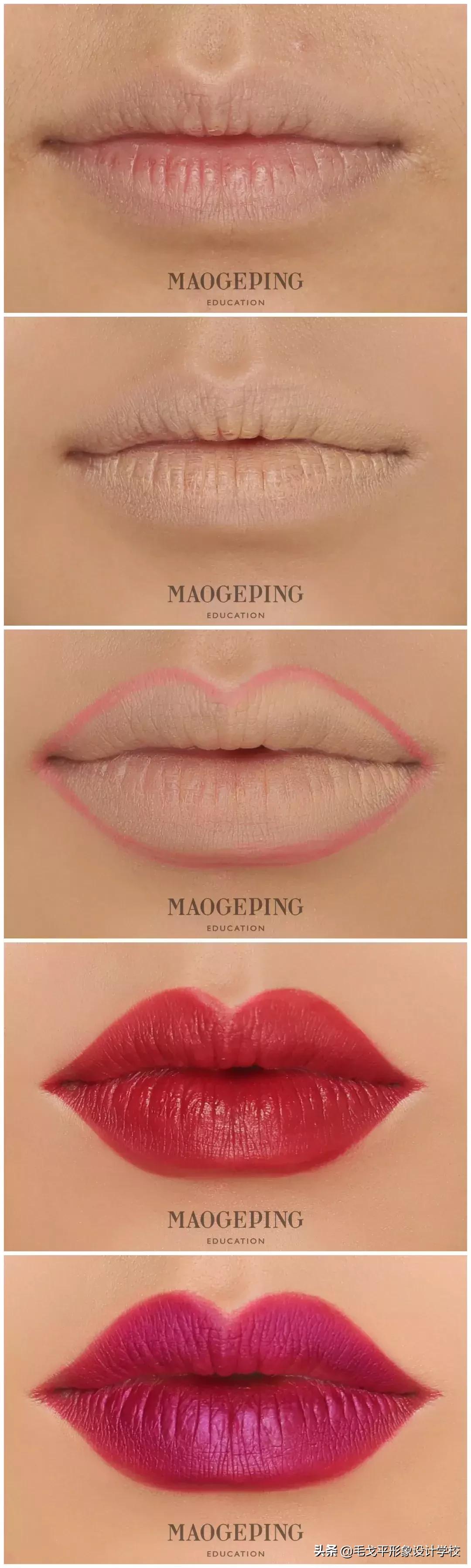 怎么画唇型口红才好看,买了口红不知道怎么涂