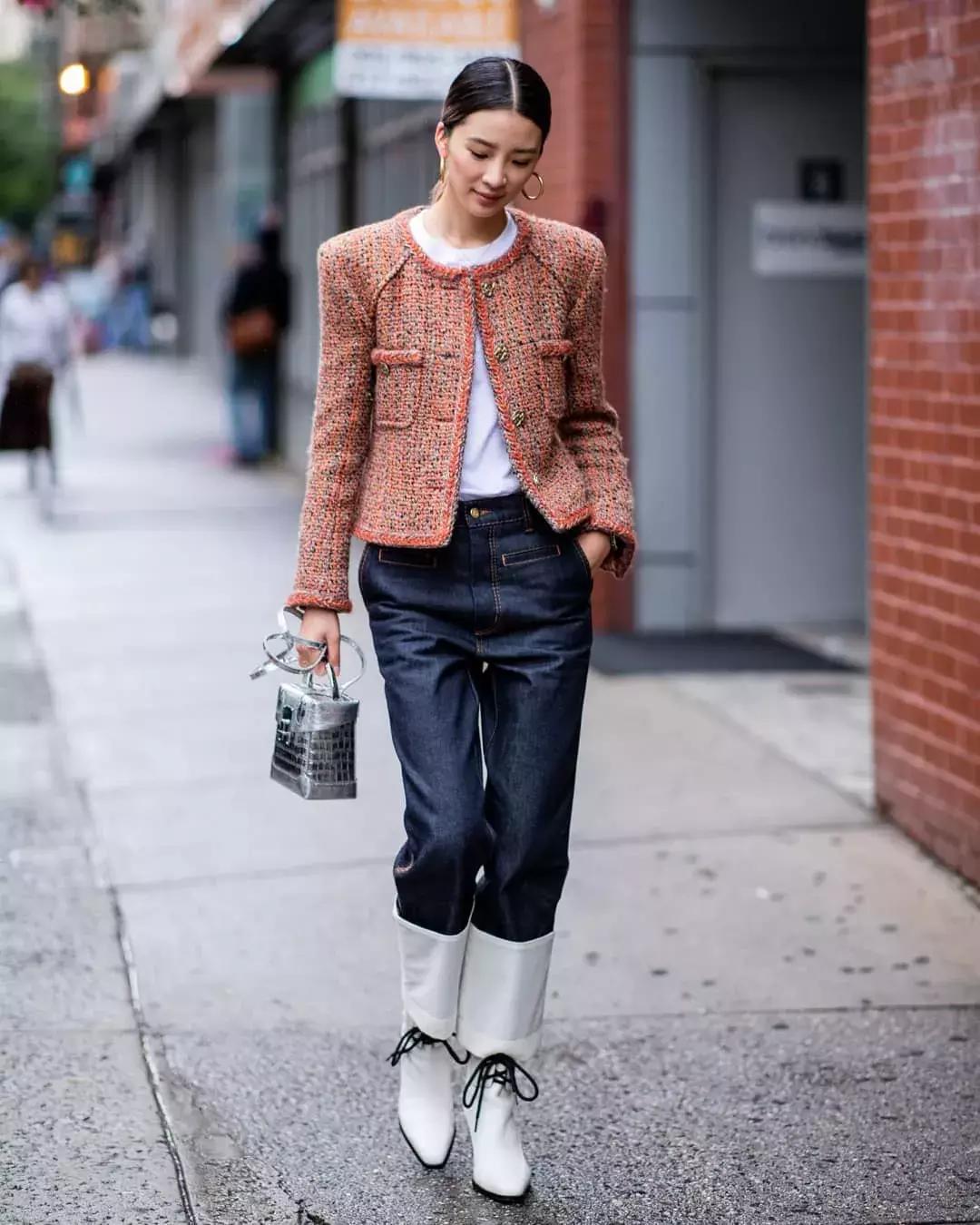 什么牛仔裤卷边好看还好穿,男士百搭休闲修身裤卷边裤夏款