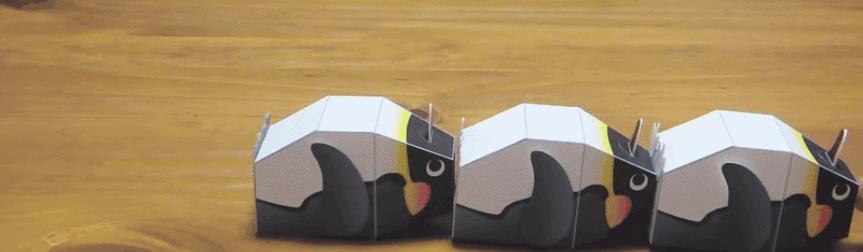 日本小哥创意纸盒制作成品惊艳了,手工一张纸折出龙