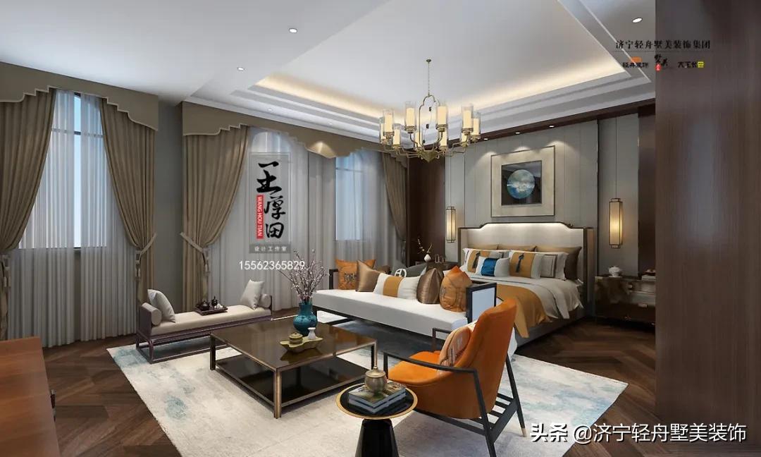 刘老师新中式装修设计方案,新中式装修设计别墅