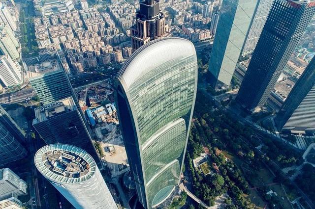 曾经的亚洲第一高楼广州,珠江城天河高楼