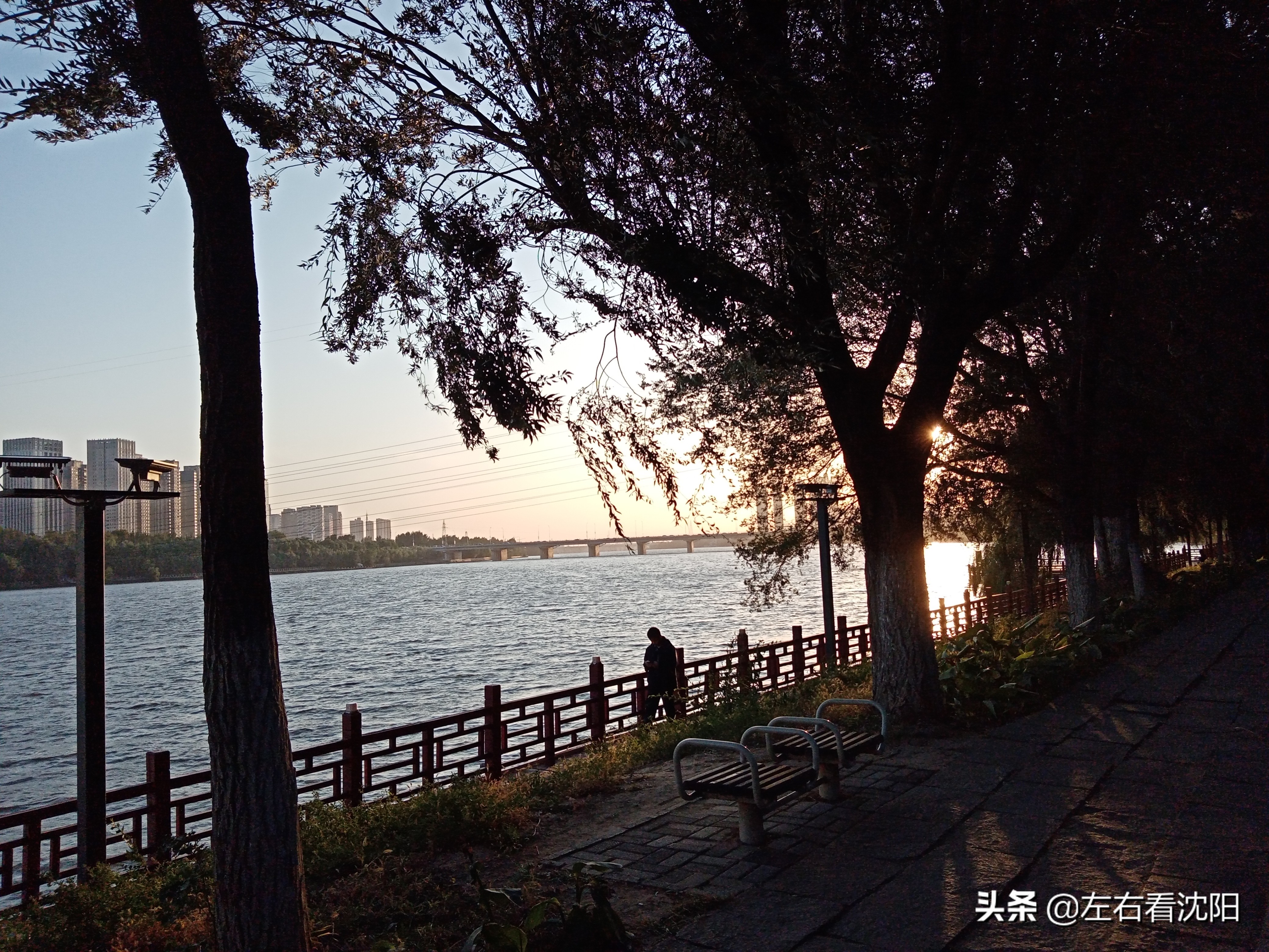 沈阳沈水湾公园看日出,沈阳浑河看海的地方