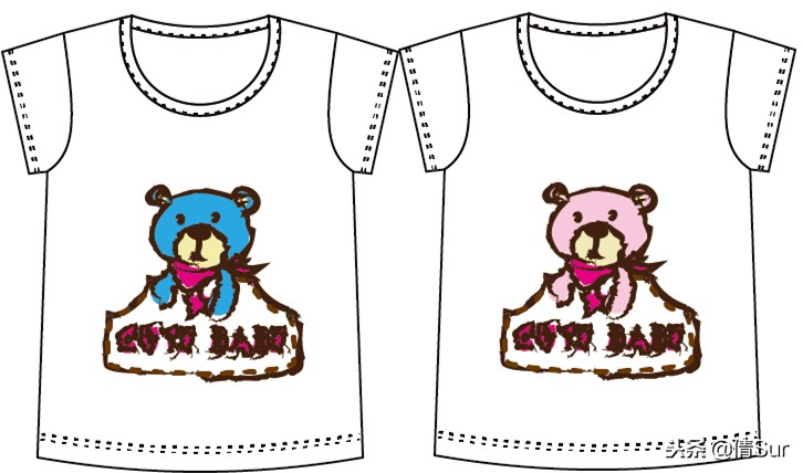 高端小熊t恤,小熊短袖t恤推荐