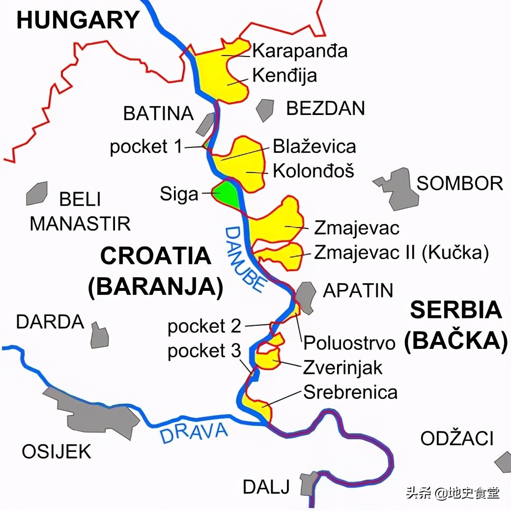 塞尔维亚和克罗地亚的领土争端,塞尔维亚和科索沃领土争端