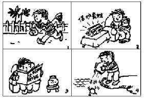 二年级看图说话写话训练,二年级看图写话图片及范文