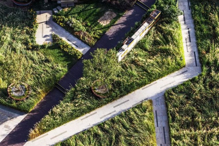 一条景观步道,一条景观路设计图片