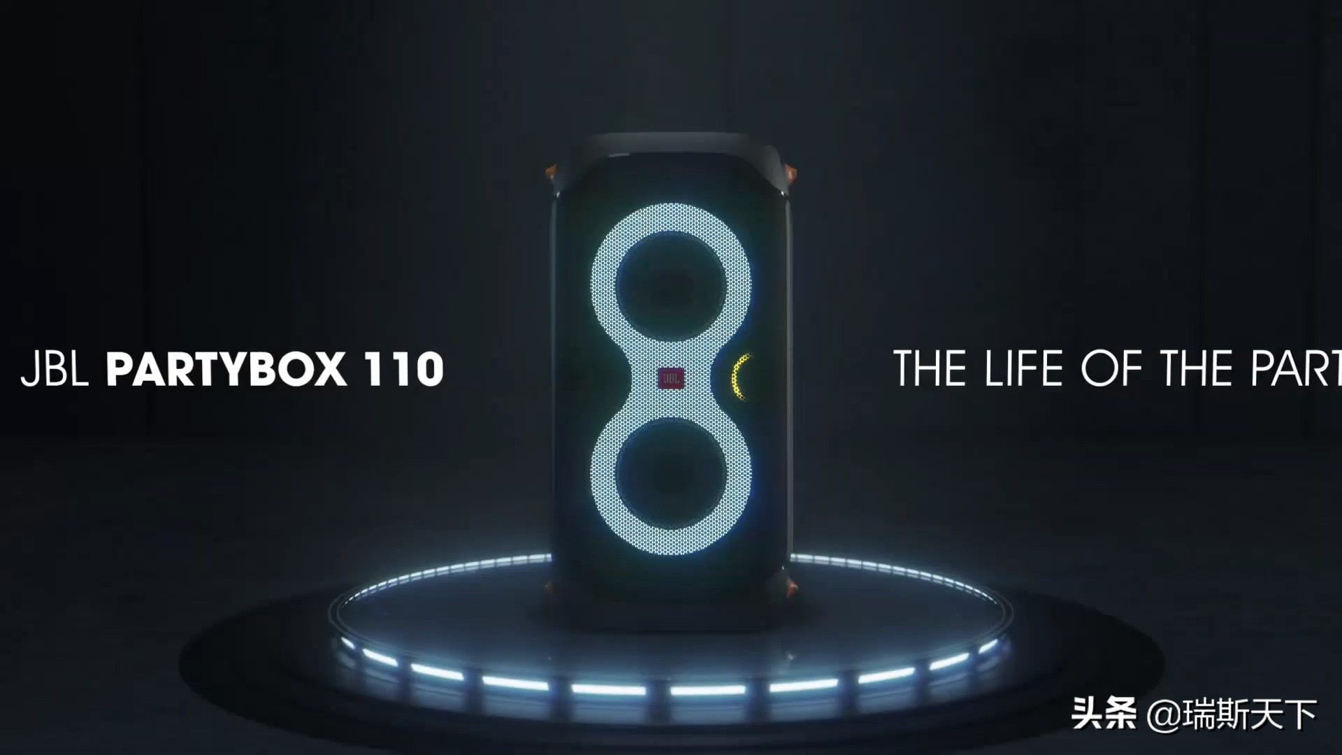 100w便携大功率音响,10斤重的音箱