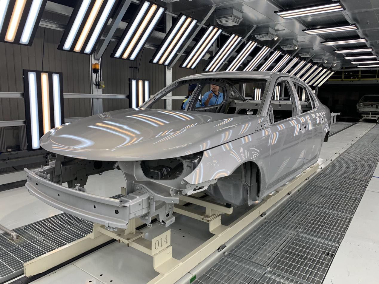 恒大国能93车量产下线,国能汽车天津