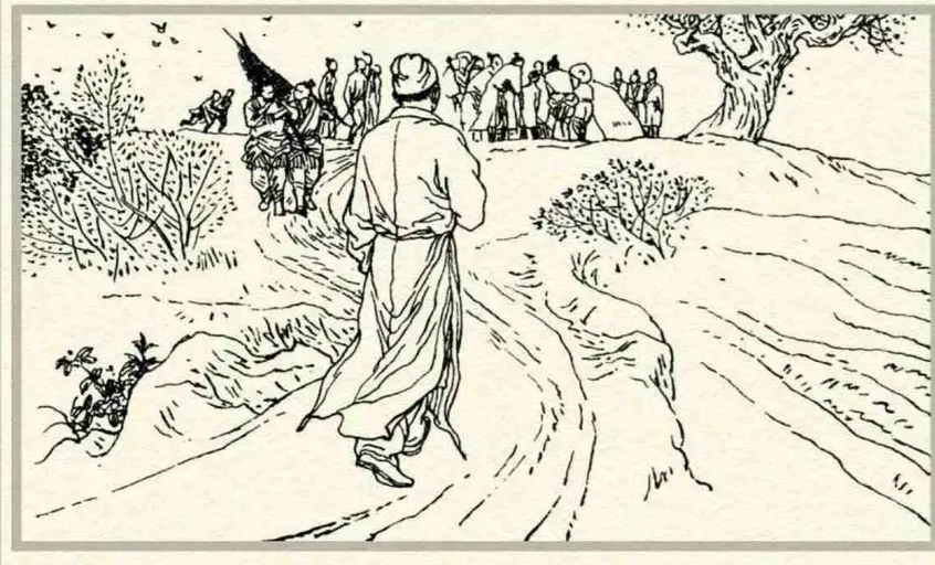 男子被推入花轿民间故事,民间故事丈夫救人反被害