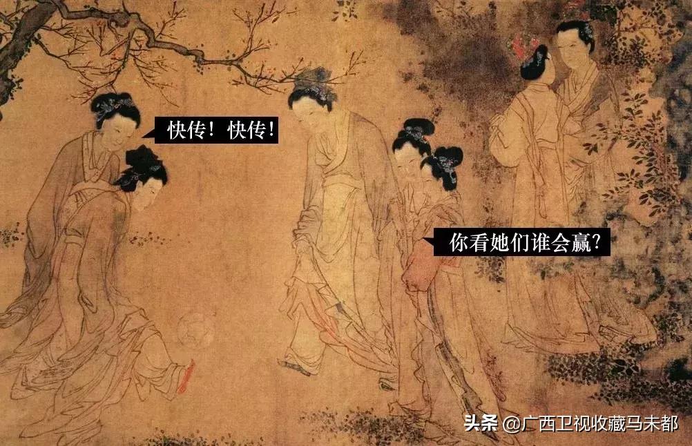 把名画放大10倍以上,把古画放大一百倍后西方人不笑了