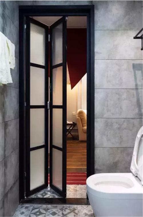 卫生间折叠门怎么打开,卫生间门怎么选折叠门