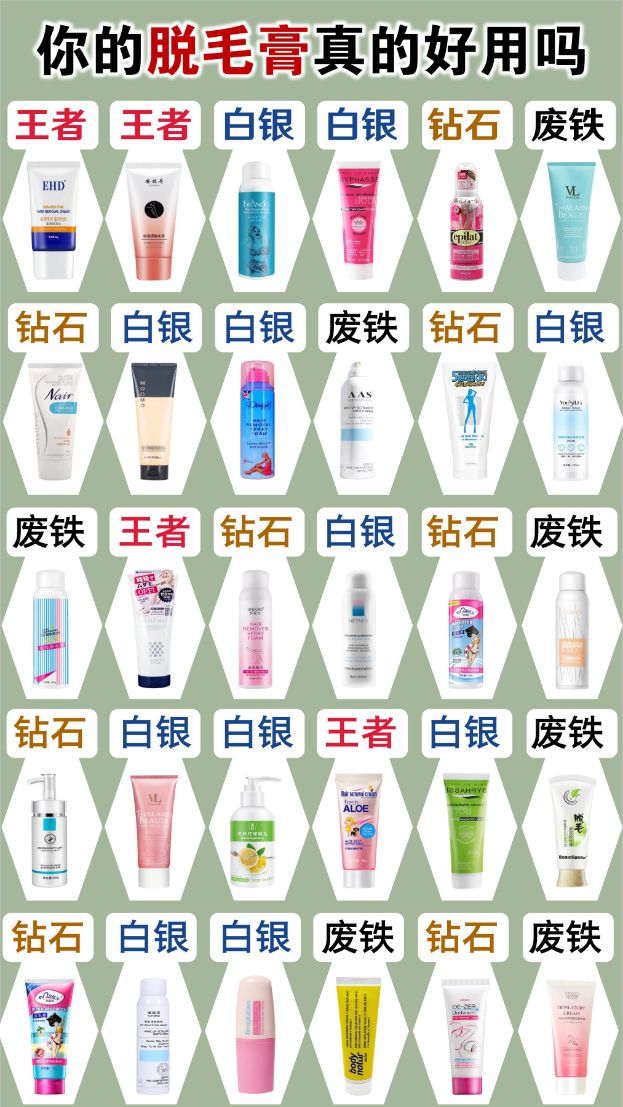 脱毛膏推荐老爸评测,脱毛膏推荐拼多多