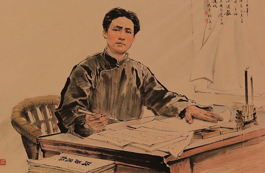 毛*东泽**求学诗两首