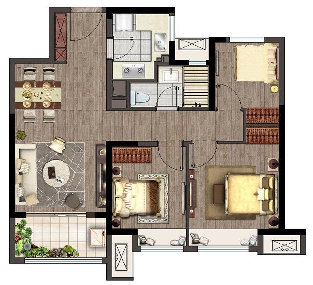 市区核心稀缺小户型准现房,总价约80万起抢占湖景商办资产