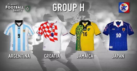 巨星云集全文,98世界杯哪些队的球衣经典