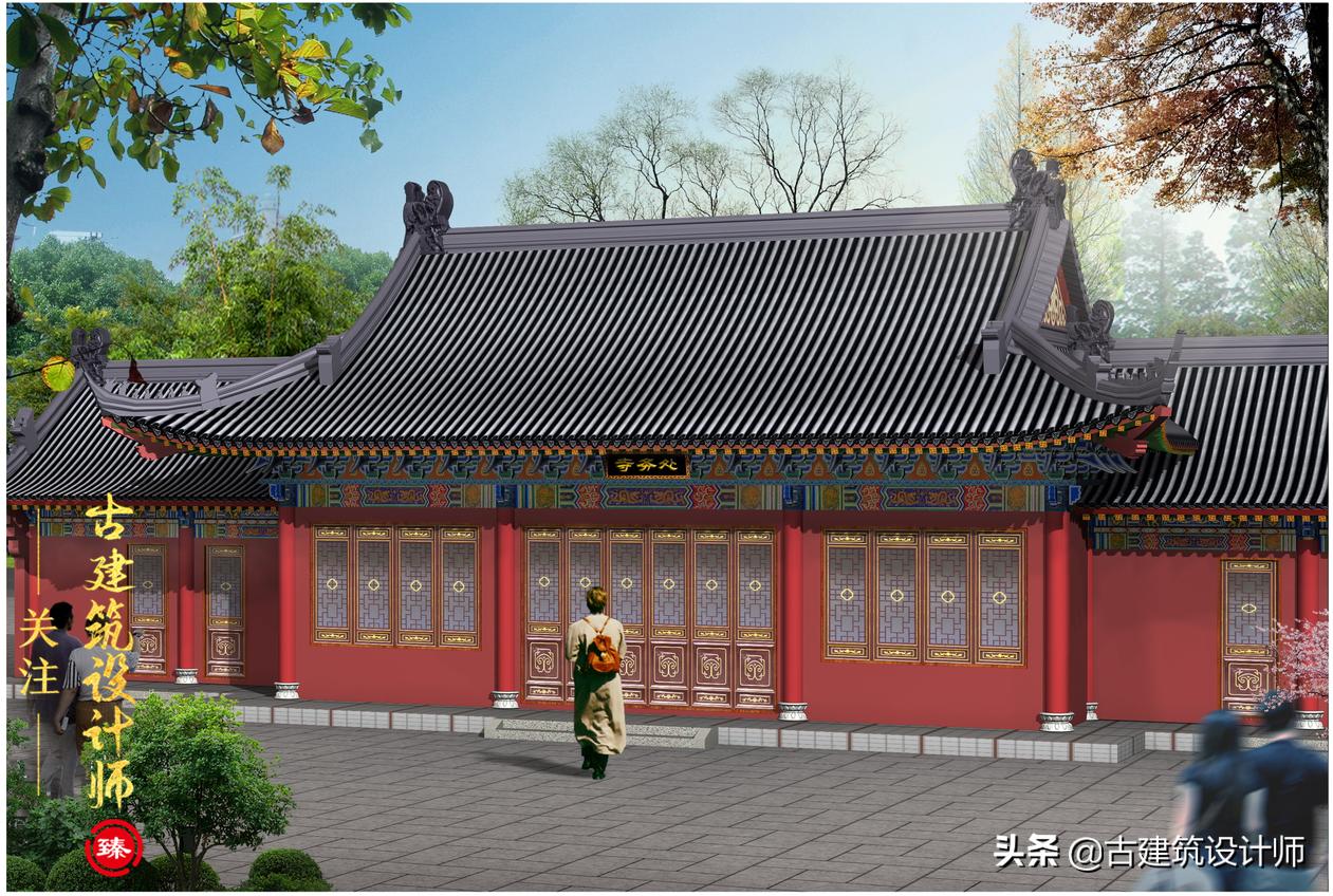 百亩寺庙规划设计图,寺庙最新规划方案