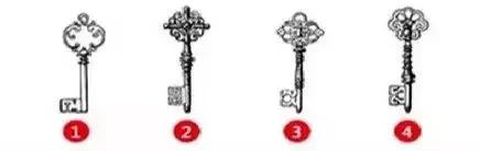 心理测试选一把你觉得顺眼的钥匙,选一把钥匙