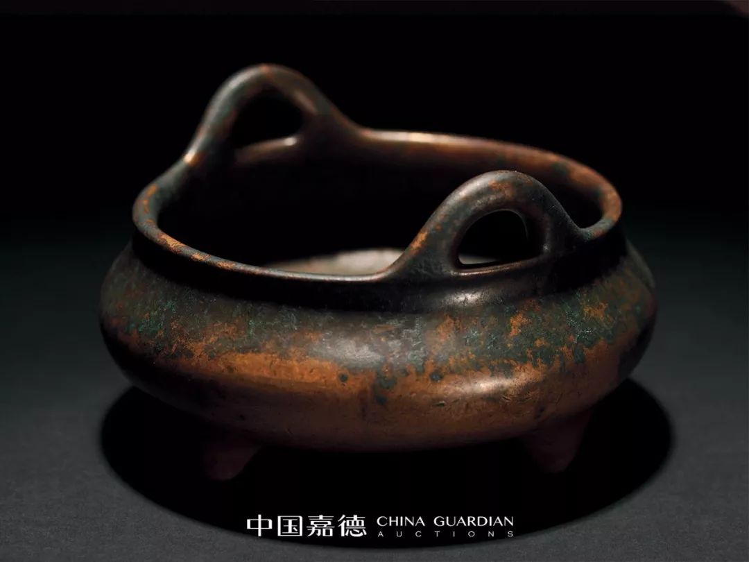 2019年中国嘉德秋拍:精选文房铜炉佳器!(高清图)