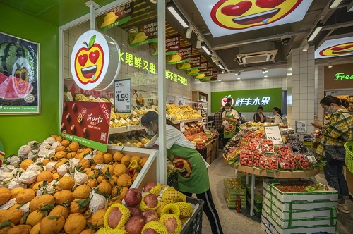 鲜丰水果升龙又一城店,鲜丰水果打造百城万店