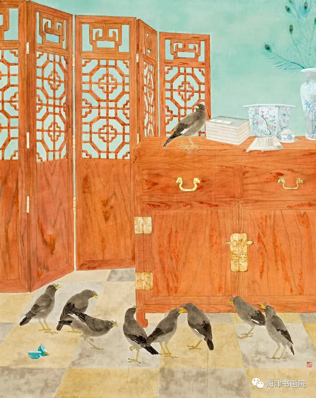 天津名家书画展,天津书画家作品展