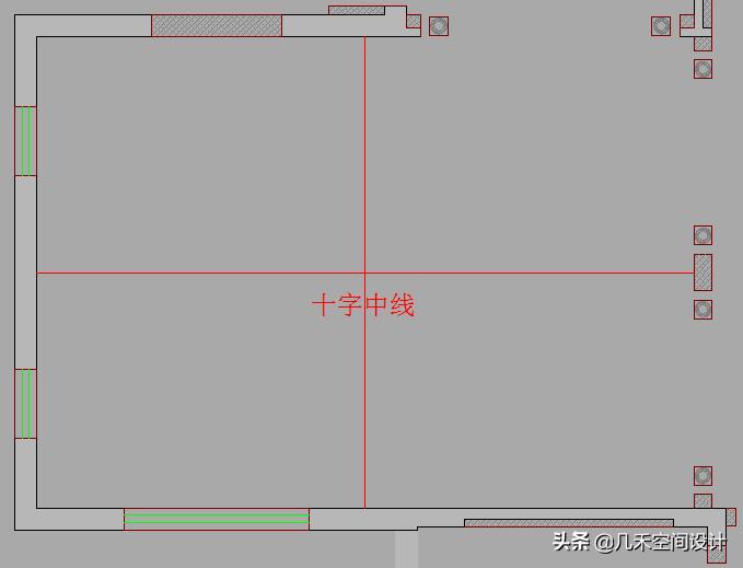 家装放线施工图片,装修木工工地看图放线