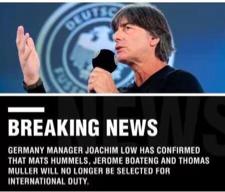 德国足球人才济济，沦为二流球队被迫改变，勒夫放弃3国脚可理解