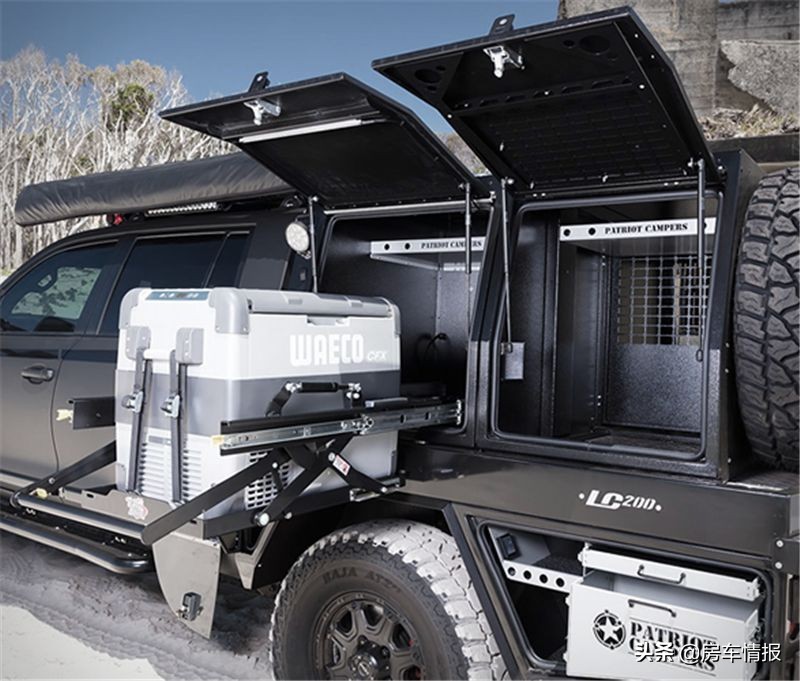 长城炮露营车曝光,2.0T+8AT越野出众,尾厢功能强大2楼还能睡人