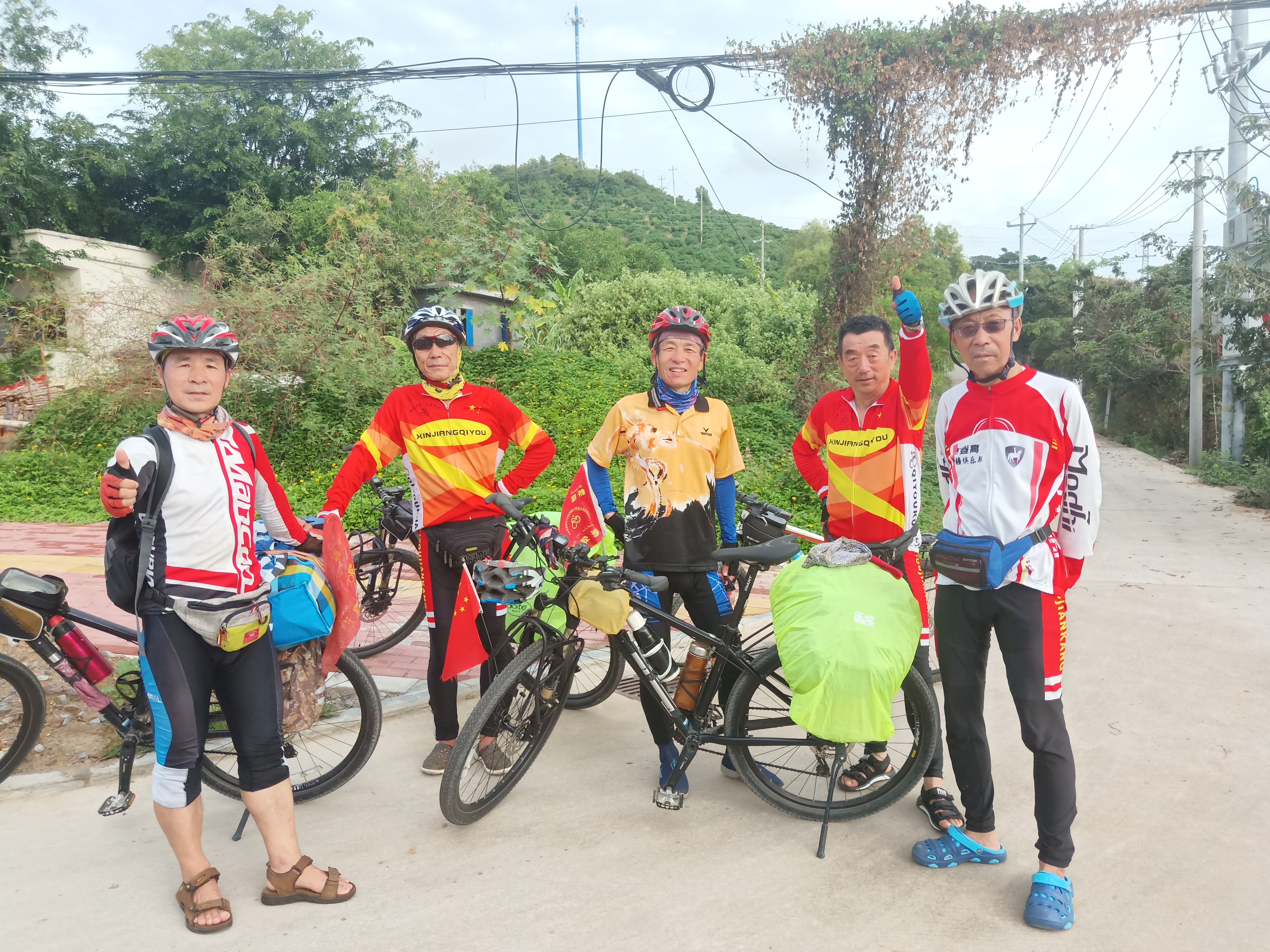 环海南岛骑行骑友,环海南岛骑友