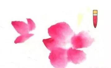 学画春天和桃花,学画简单春天画