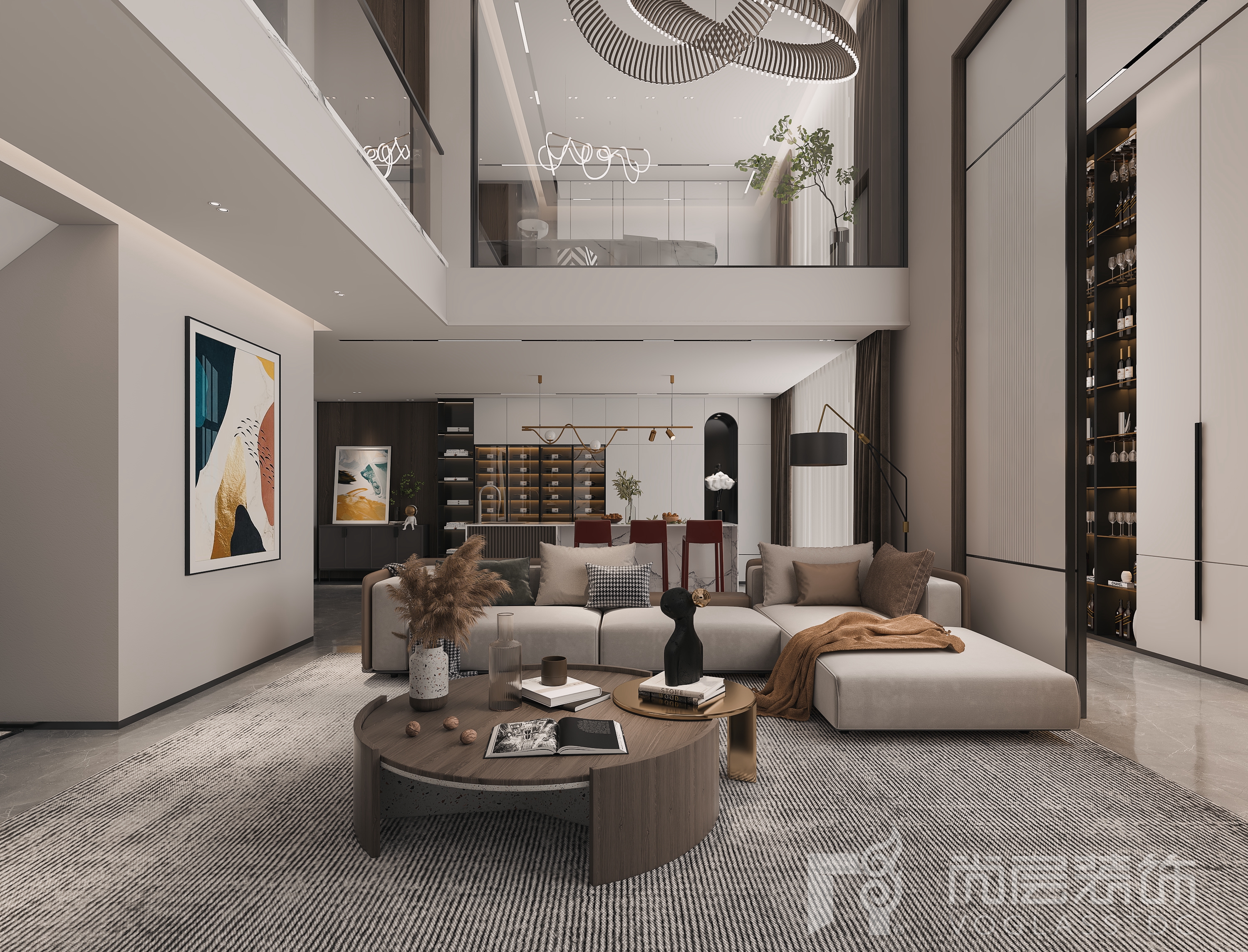 无锡建发玖里湾别墅装修,无锡独栋别墅装修设计哪家好