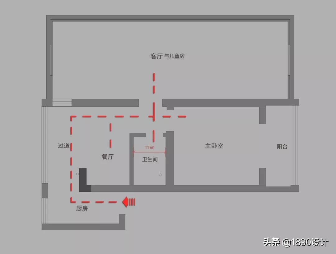 合肥66平米旧房改造,合肥70平老房改造装修