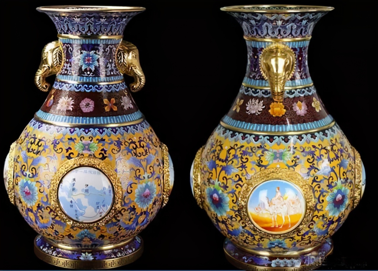 景泰蓝掐丝珐琅画非遗,廊坊市非遗景泰蓝珐琅镶嵌技艺