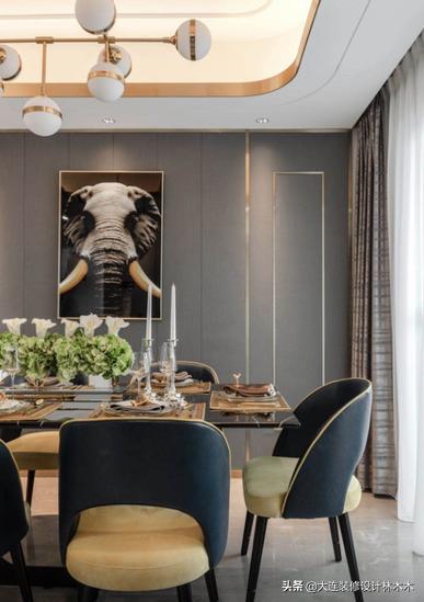 现代简约都市感家装修,现代轻奢装修风格自住房