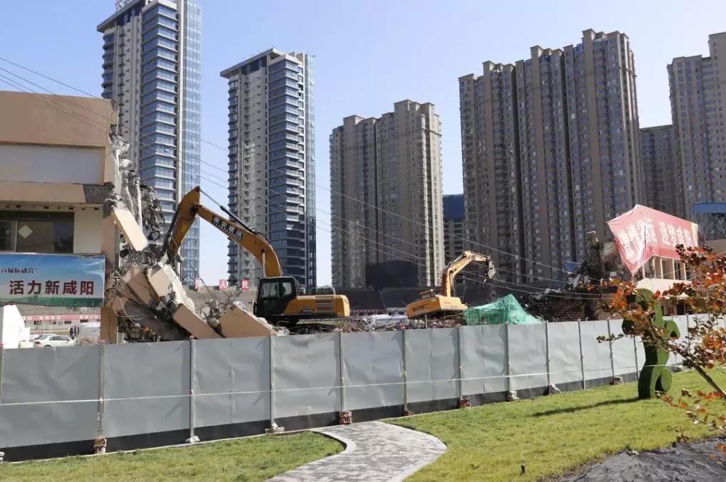 7.64万㎡，1200个停车位！新咸阳体育场来了！