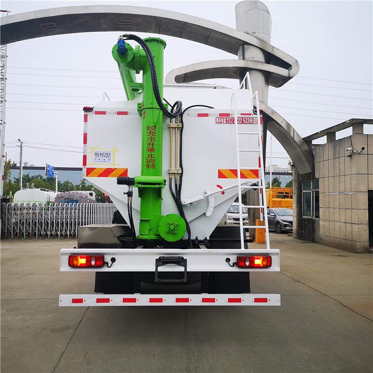 东风天锦十五吨饲料运输车报价,240匹东风天锦散装饲料车